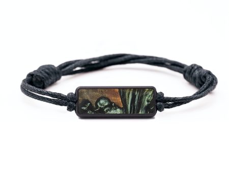 Classic Wood+Resin Bracelet - Sage (Green, 699348) Online Sale