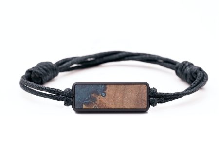 Classic Wood+Resin Bracelet - Celia (Blue, 694611) Online Hot Sale