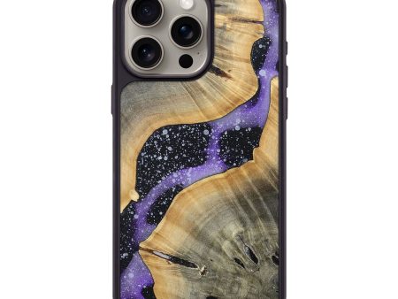 iPhone 15 Pro Max Wood+Resin Phone Case - Luann (Cosmos, 696031) Online