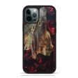 iPhone 12 Pro Max Wood+Resin Phone Case - Gracelyn (Red, 695259) Hot on Sale