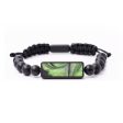 Onyx Bead ResinArt Bracelet - Shari (Green, 694654) Cheap