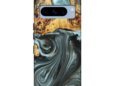 Pixel 8 Pro Wood+Resin Live Edge Phone Case - Teresa (Green, 694885) Online now