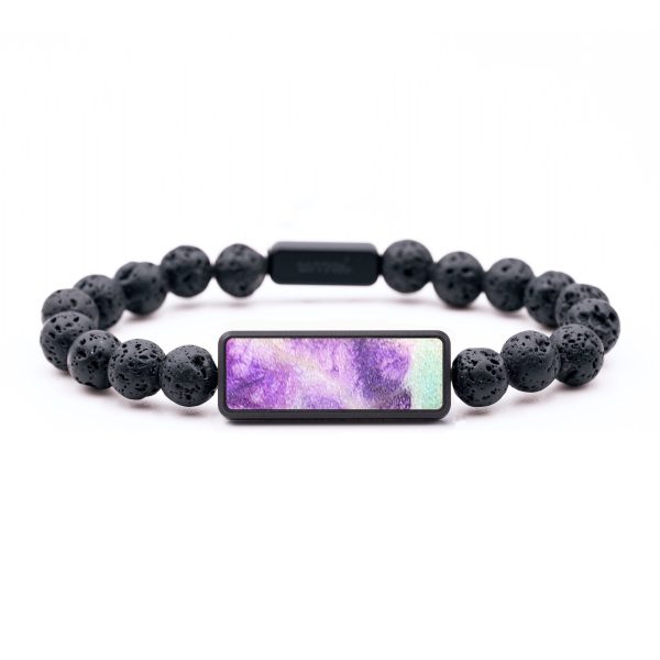 Lava Bead ResinArt Bracelet - Clint (Watercolor, 694474) Online Sale