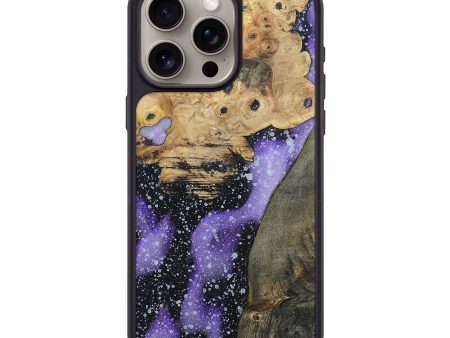 iPhone 15 Pro Max Wood+Resin Phone Case - Colin (Cosmos, 696050) Sale