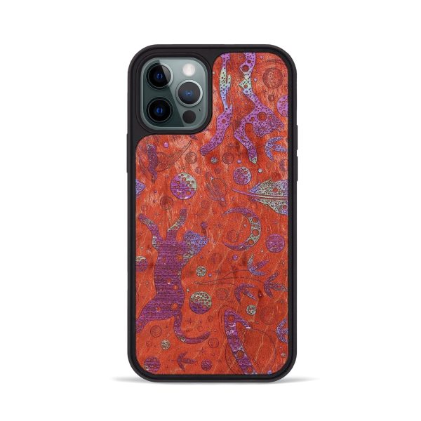 iPhone 12 Pro Wood+Resin Phone Case - Kennedy (Pattern, 698693) Online