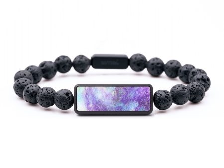 Lava Bead ResinArt Bracelet - Tania (Watercolor, 694471) For Cheap