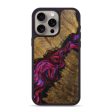 iPhone 15 Pro Max Wood+Resin Phone Case - Preston (Red, 696545) Online Sale