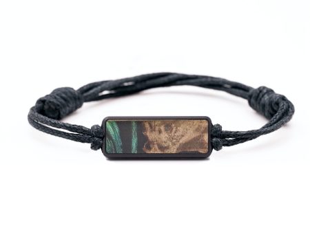 Classic Wood+Resin Bracelet - Wilma (Green, 694660) Online now