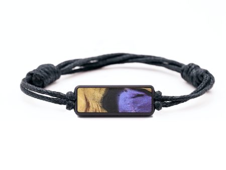 Classic Wood+Resin Bracelet - Cory (Purple, 699273) Supply