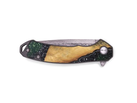 EDC Wood+Resin Pocket Knife - Dillon (Cosmos, 695408) Online