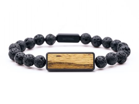 Lava Bead  Bracelet - Brooklyn (Wood Burl, 699335) Sale