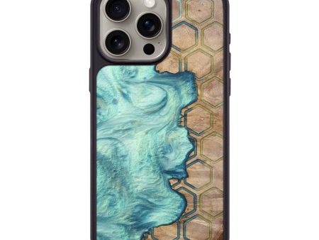 iPhone 15 Pro Max Wood+Resin Phone Case - Marlon (Pattern, 698334) Hot on Sale