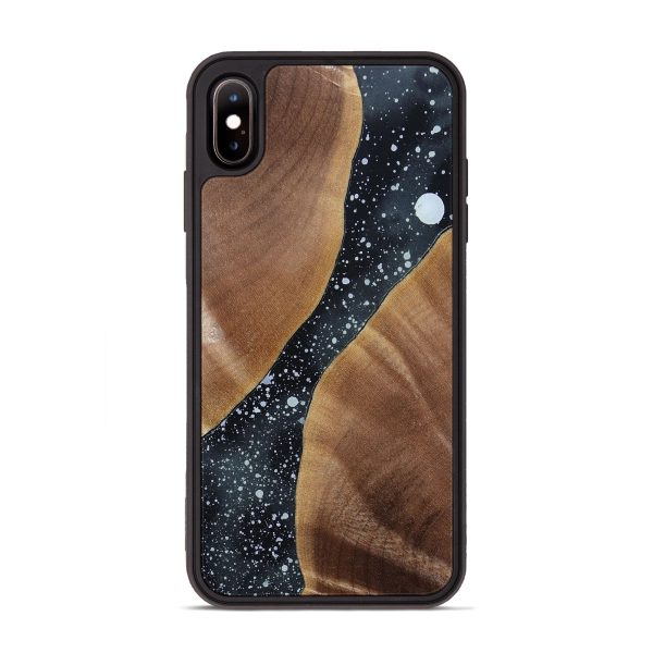 iPhone Xs Max Wood+Resin Phone Case - Avery (Cosmos, 694351) Online Hot Sale