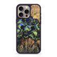 iPhone 15 Pro Max Wood+Resin Phone Case - Gertrude (Green, 695687) Online