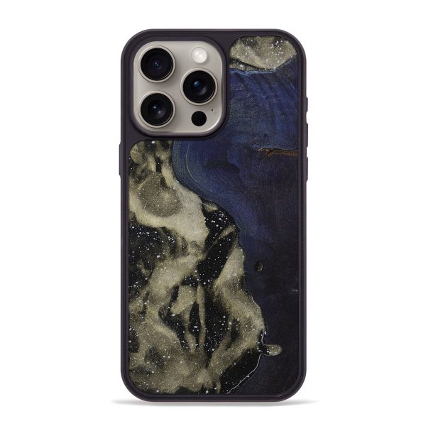 iPhone 15 Pro Max Wood+Resin Phone Case - Lacey (Cosmos, 699385) For Discount