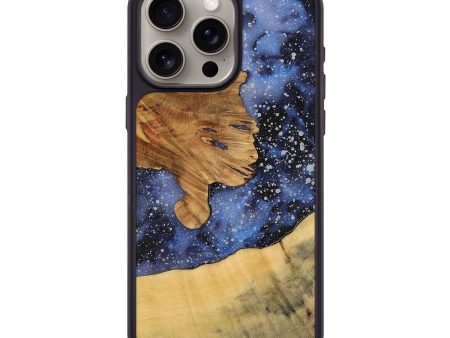 iPhone 15 Pro Max Wood+Resin Phone Case - Keri (Cosmos, 699380) Sale