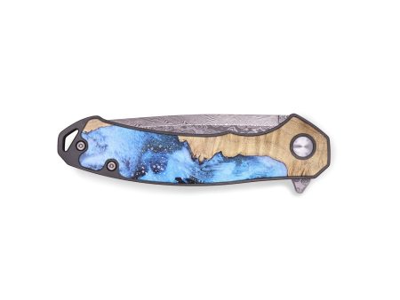 EDC Wood+Resin Pocket Knife - Sienna (Cosmos, 695769) Sale