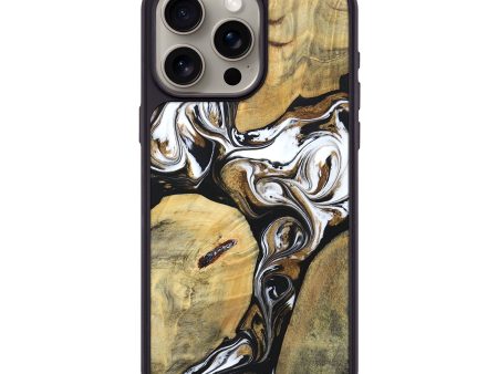 iPhone 15 Pro Max Wood+Resin Phone Case - Muhammad (Mosaic, 697455) Online now