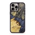 iPhone 15 Pro Max Wood+Resin Phone Case - Sheila (Pure Black, 697326) on Sale