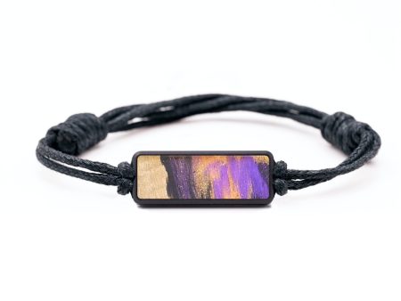 Classic Wood+Resin Bracelet - Catina (Purple, 694568) For Cheap