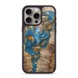 iPhone 15 Pro Max Wood+Resin Phone Case - Derrick (Mosaic, 695167) Discount