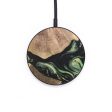 Circle Wood+Resin Wireless Charger - Vicky (Green, 695446) Online Hot Sale