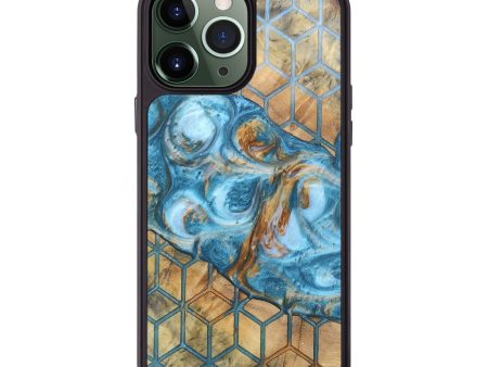 iPhone 13 Pro Max Wood+Resin Phone Case - Colin (Pattern, 695521) For Sale