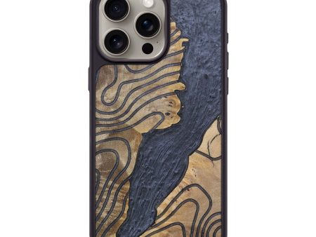 iPhone 15 Pro Max Wood+Resin Phone Case - Kendra (Pattern, 695498) on Sale