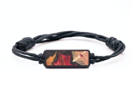 Classic Wood+Resin Bracelet - Sharyn (Red, 694687) on Sale