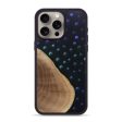 iPhone 15 Pro Max Wood+Resin Phone Case - Krystal (Pattern, 698141) Sale