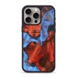 iPhone 15 Pro Max Wood+Resin Phone Case - Kameron (Cosmos, 696982) on Sale