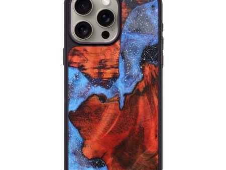 iPhone 15 Pro Max Wood+Resin Phone Case - Kameron (Cosmos, 696982) on Sale