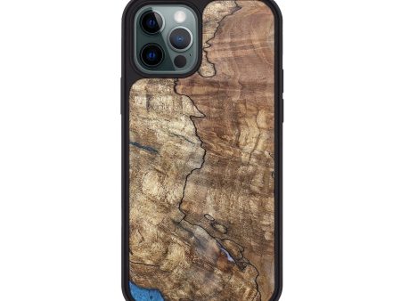 iPhone 12 Pro  Phone Case - Natasha (Wood Burl, 696668) Online Hot Sale