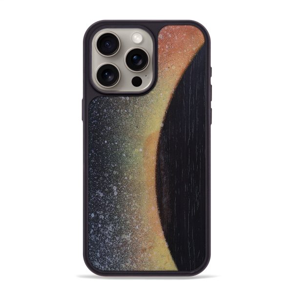 iPhone 15 Pro Max Wood+Resin Phone Case - Orlando (Eclipse, 697993) Online Hot Sale