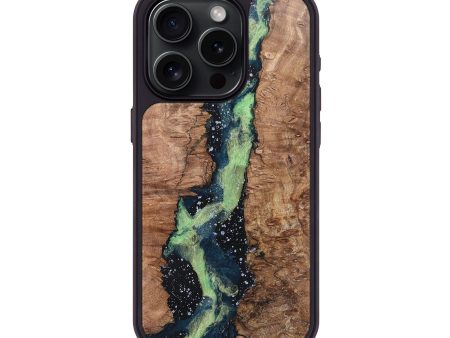 iPhone 15 Pro Wood+Resin Phone Case - Alexus (Cosmos, 696707) Online