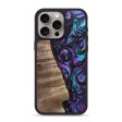 iPhone 15 Pro Max Wood+Resin Phone Case - Elaina (Purple, 695383) Discount