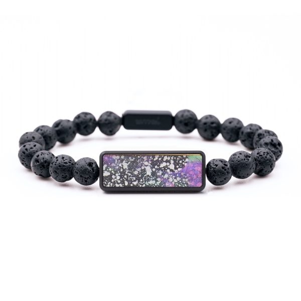 Lava Bead ResinArt Bracelet - Aliyah (Cosmos, 694503) Supply