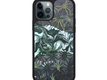 iPhone 12 Pro Wood+Resin Phone Case - Harold (Pattern, 696620) Cheap