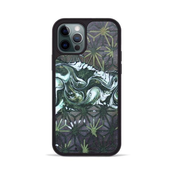 iPhone 12 Pro Wood+Resin Phone Case - Harold (Pattern, 696620) Cheap