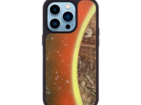 iPhone 14 Pro Wood+Resin Phone Case - Kingston (Eclipse, 698002) Online Sale