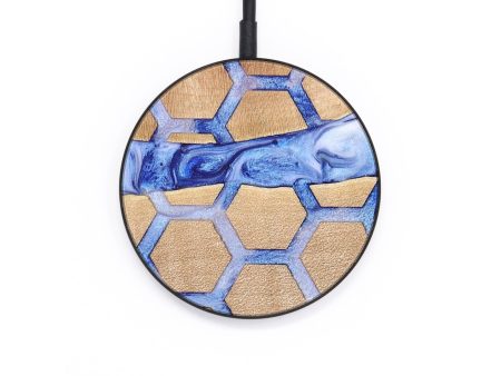 Circle Wood+Resin Wireless Charger - Caitlyn (Pattern, 694205) Cheap