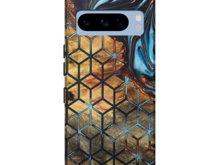 Pixel 8 Pro Wood+Resin Live Edge Phone Case - Alayah (Pattern, 696408) Cheap