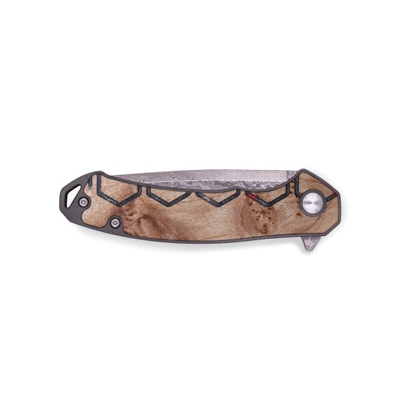 EDC Wood+Resin Pocket Knife - Ana (Pattern, 694243) For Cheap