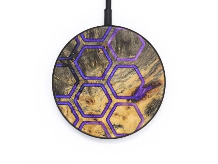 Circle Wood+Resin Wireless Charger - Arlo (Pattern, 695461) Online now