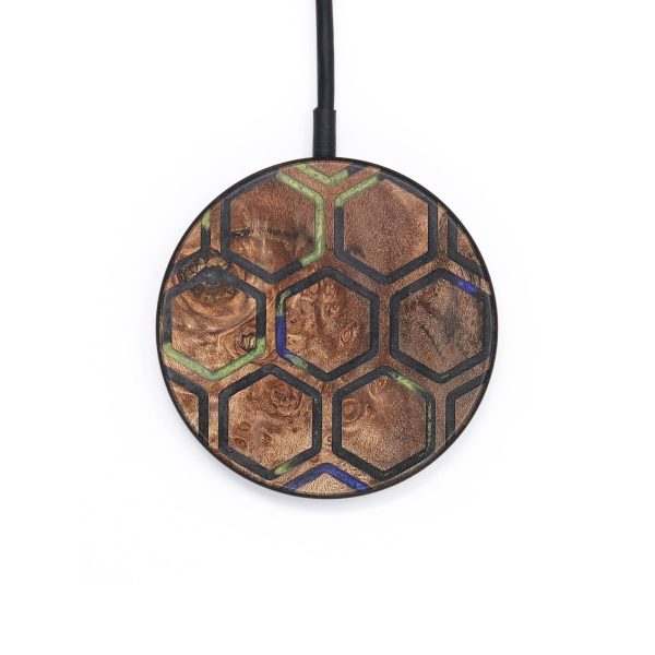 Circle Wood+Resin Wireless Charger - Bart (Pattern, 695747) Supply