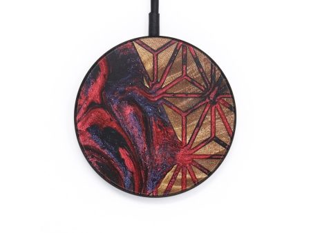 Circle Wood+Resin Wireless Charger - Nick (Pattern, 697907) Online