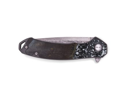 EDC Wood+Resin Pocket Knife - Camden (Cosmos, 695773) Hot on Sale