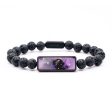 Lava Bead Wood+Resin Bracelet - Melba (Cosmos, 699284) For Cheap