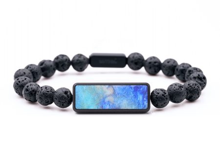 Lava Bead ResinArt Bracelet - Tierra (Watercolor, 694482) Online Hot Sale