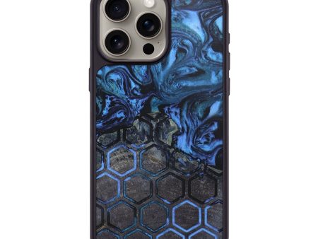 iPhone 15 Pro Max Wood+Resin Phone Case - Kameron (Pattern, 697310) For Discount